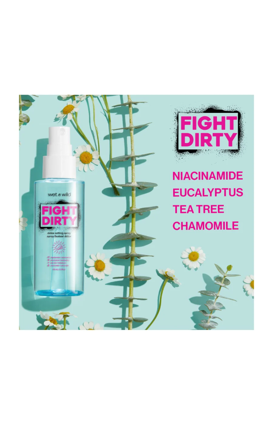Spray fixateur détoxifiant - Fight Dirty - Niacinamide - 65 ml - Image 4
