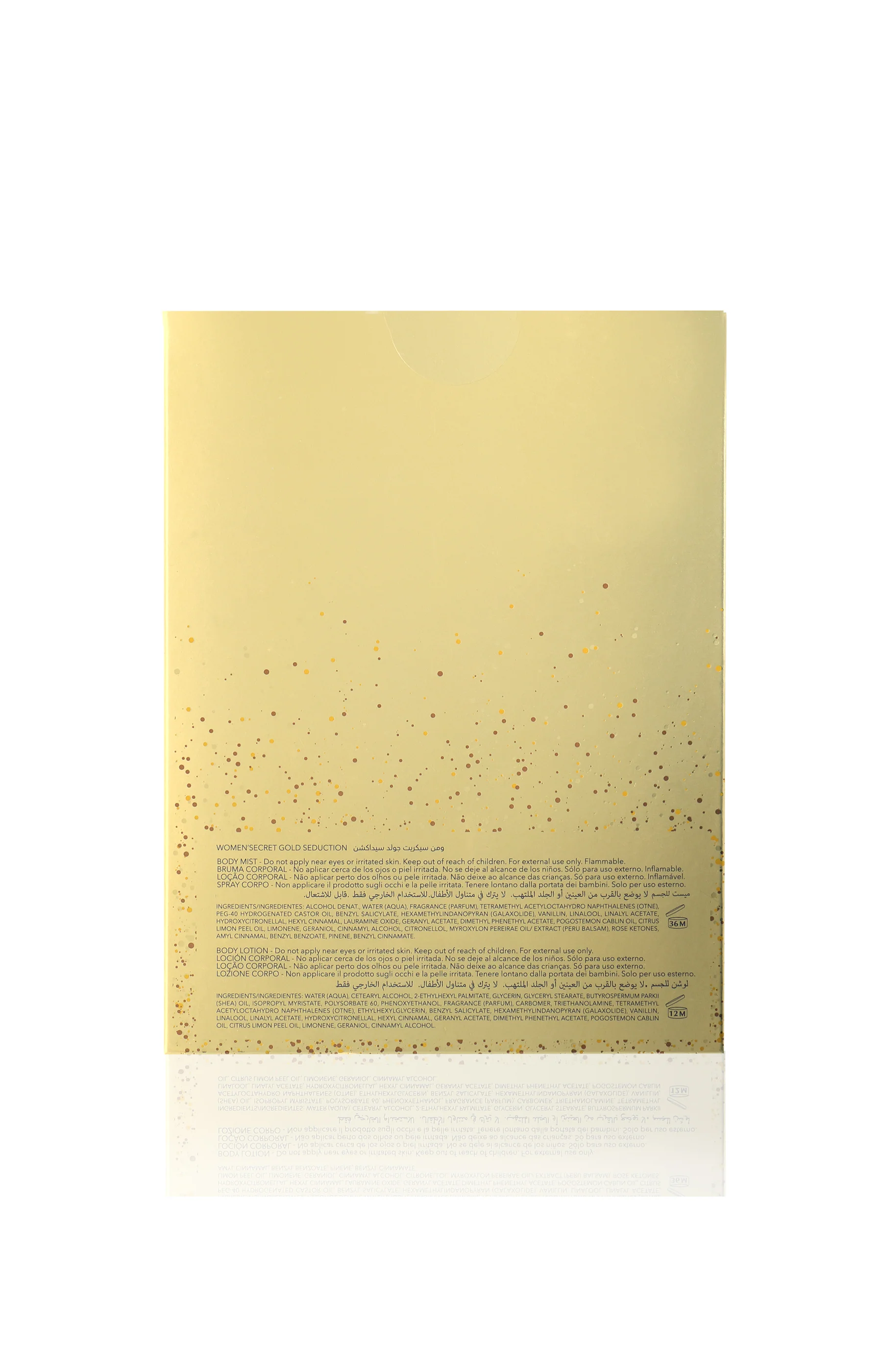 Coffret Gold Seduction Brume parfumée - Gourmand - Image 3