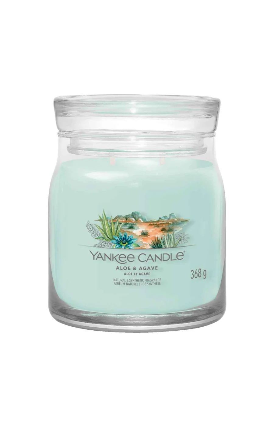 Bougie jarre - Aloe & agave - Modèle medium - 368 g