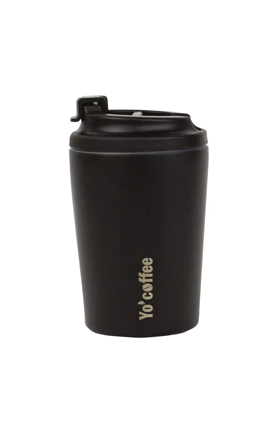 Mug isotherme - Yo' Coffee - Noir - 350 ml