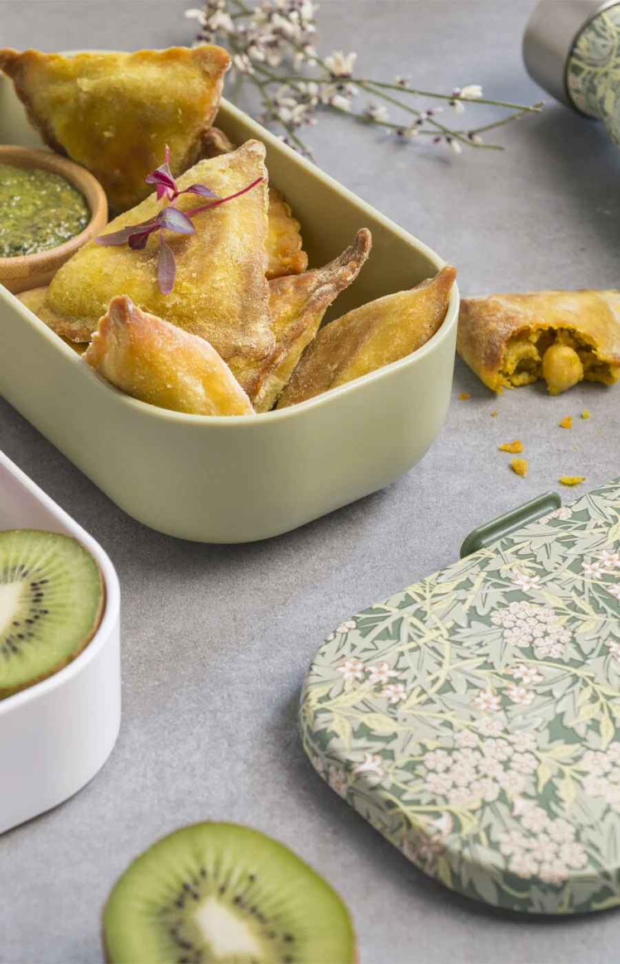 Lunch box - 2 étages - Jasmine - 1,2 L - Image 2