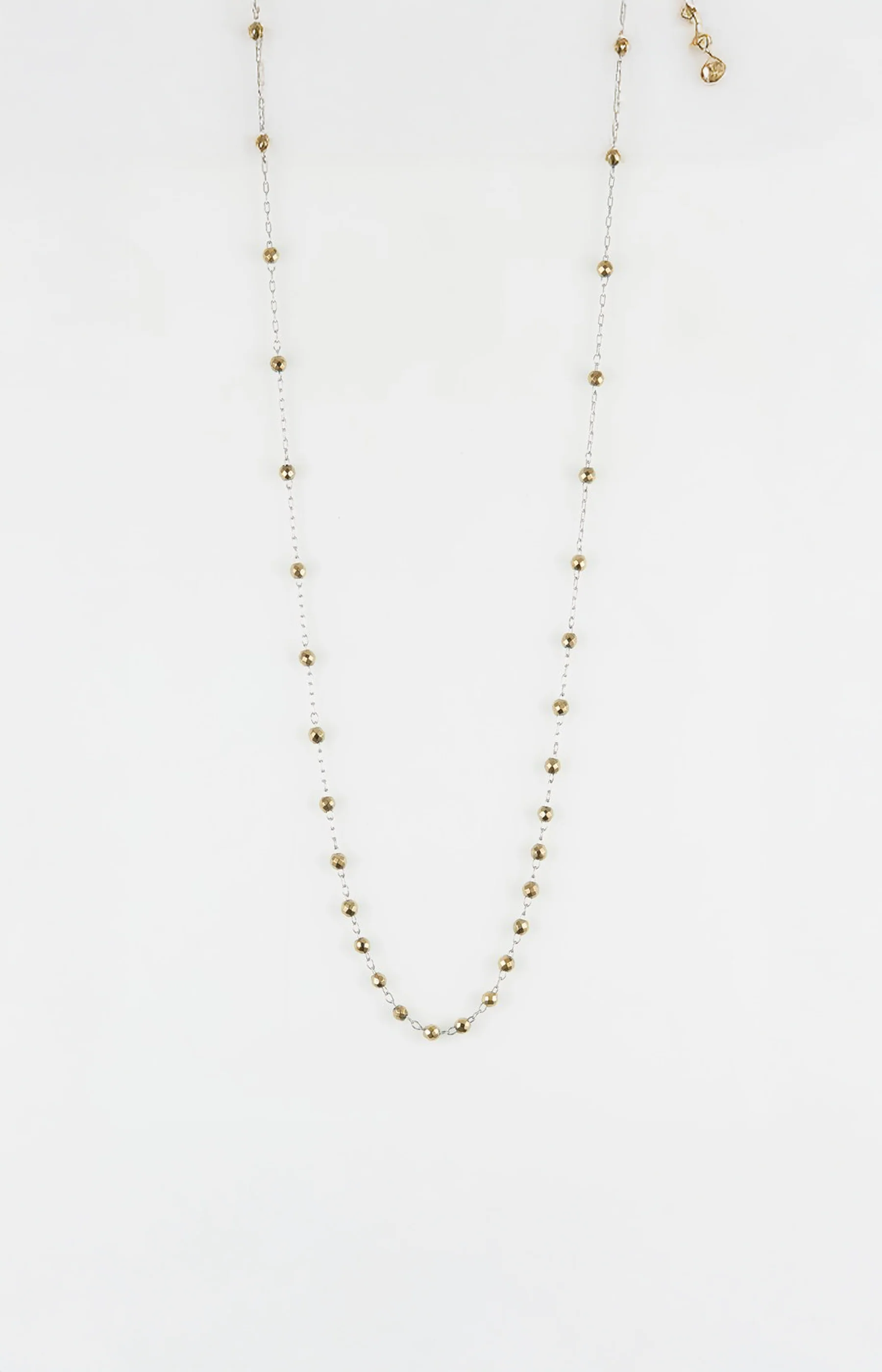 Collier - Acier inoxydable - Argenté & bronze
